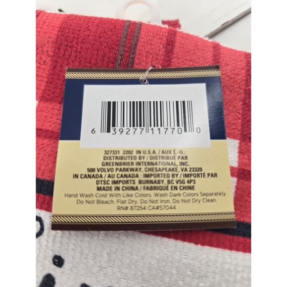 Lot of 7 Decorative Kitchen Towels – Wildflower, Plaid, Quote Patterns - Picture 6 of 6